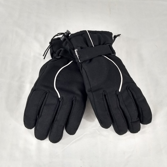THINSULATE GLOVES WOMENS LARGE WINTER BLACK - Picture 4 of 8